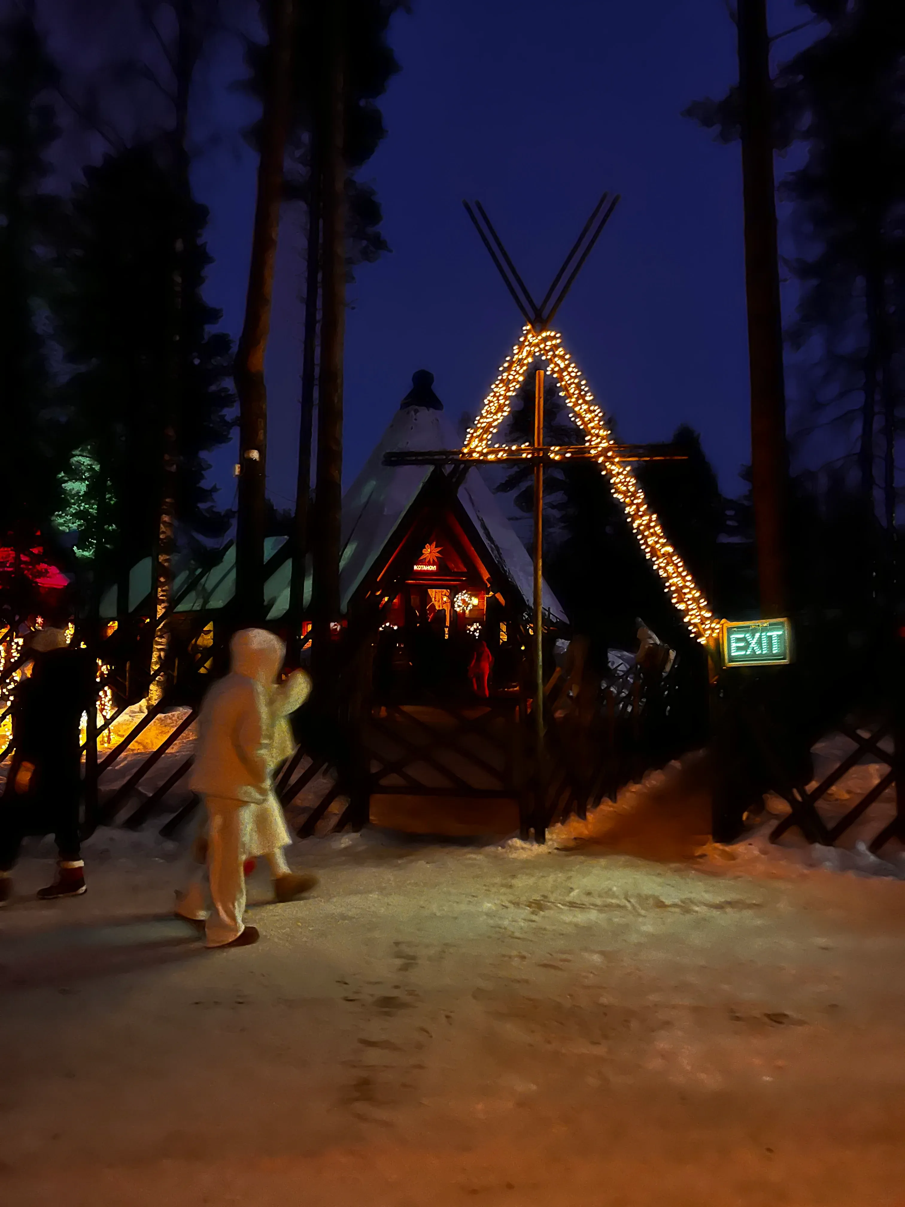 Reindeer Sled Ride